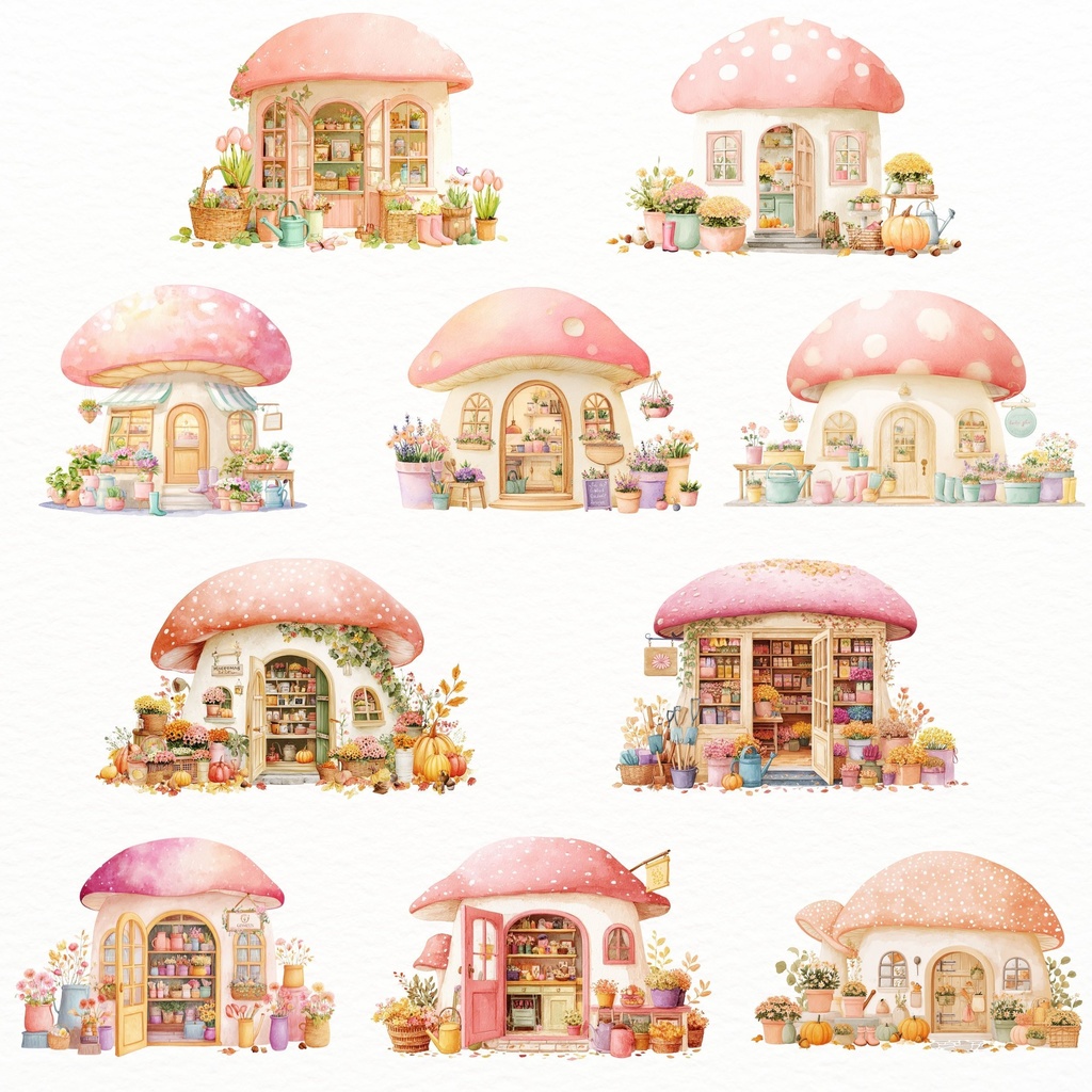 きのこコテージのガーデニングショップ