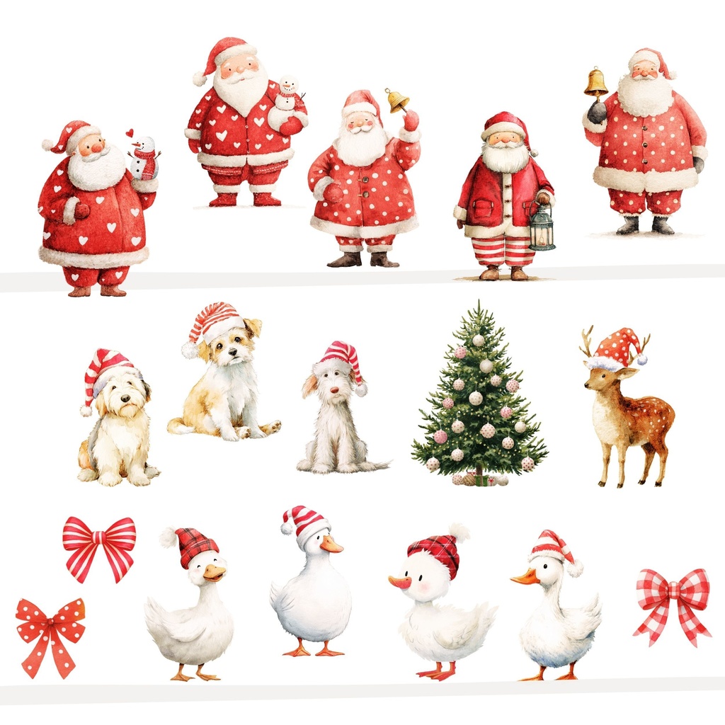 Jolly Christmas:楽しいクリスマス イラスト素材集