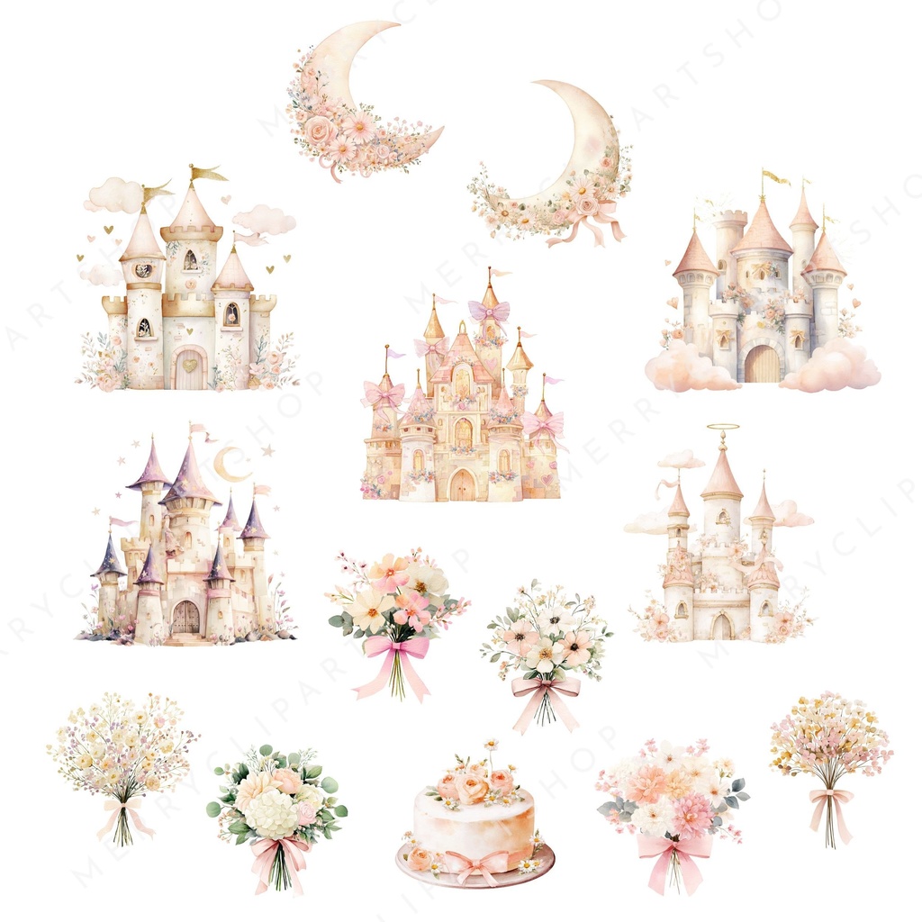 がちょうの女の子:Girly Goose Clipart イラスト素材