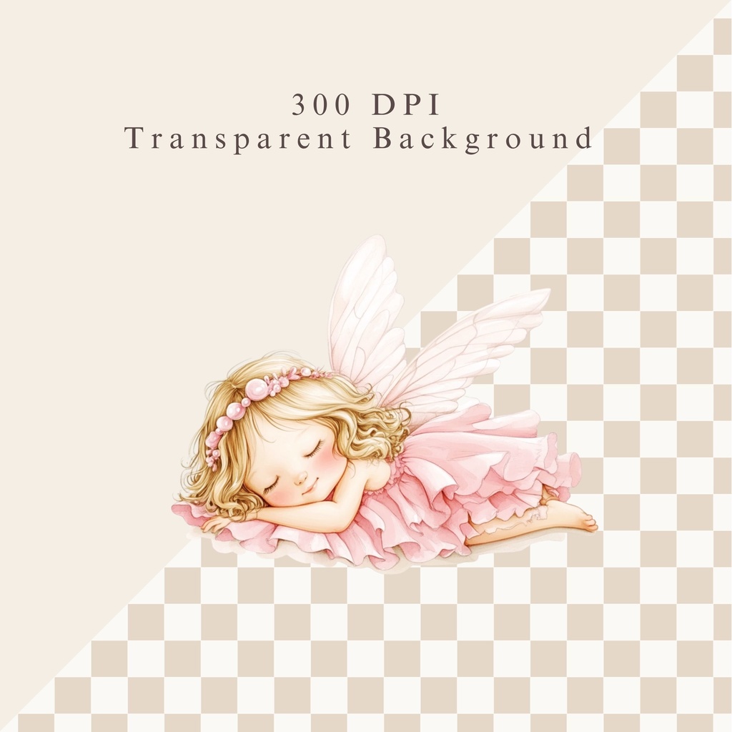 妖精の女の子のイラスト素材: Fairy Clipart