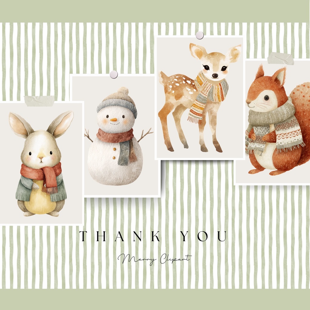 北欧風メリーゴーランド:イラスト素材