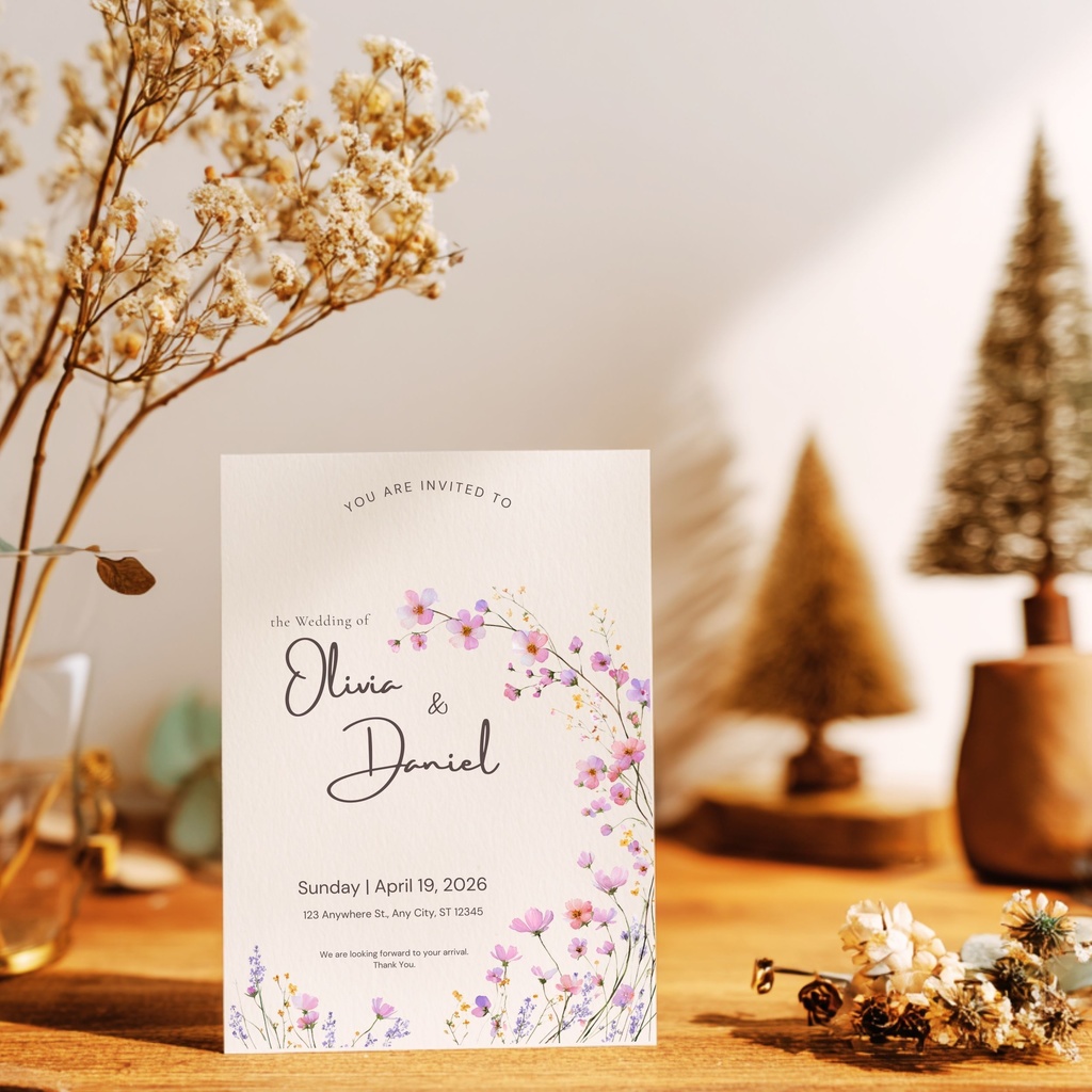 花のフレーム:Floral Frame