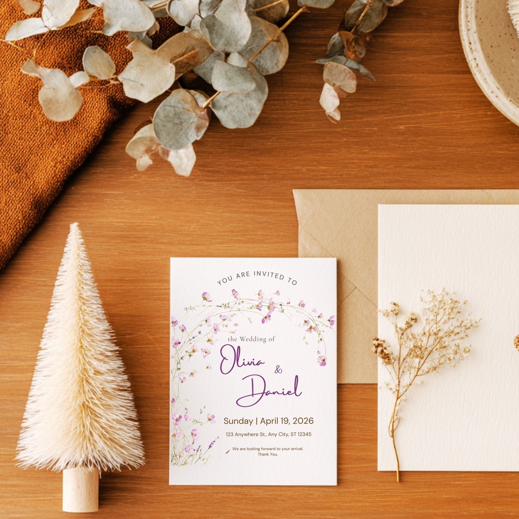 花のフレーム:Floral Frame