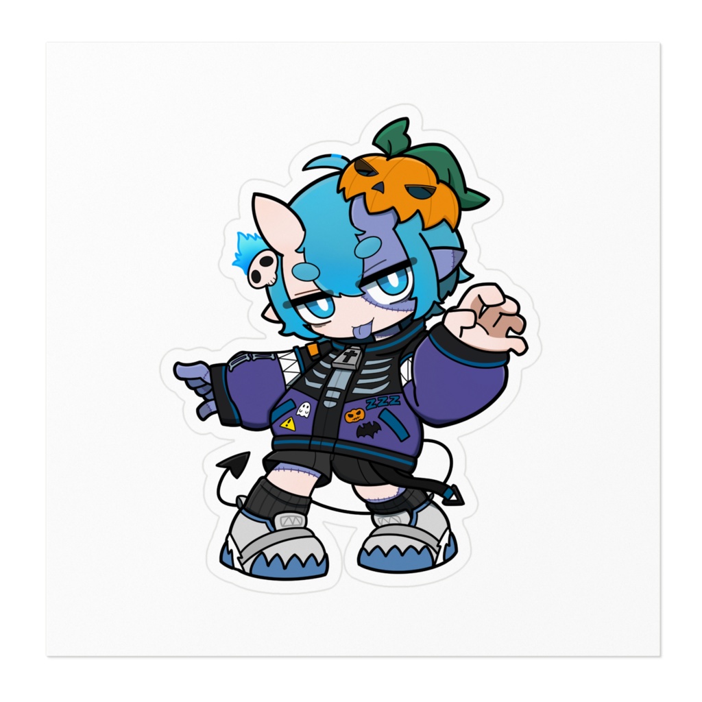 霊乃みずき【Halloween 2025】ステッカー A