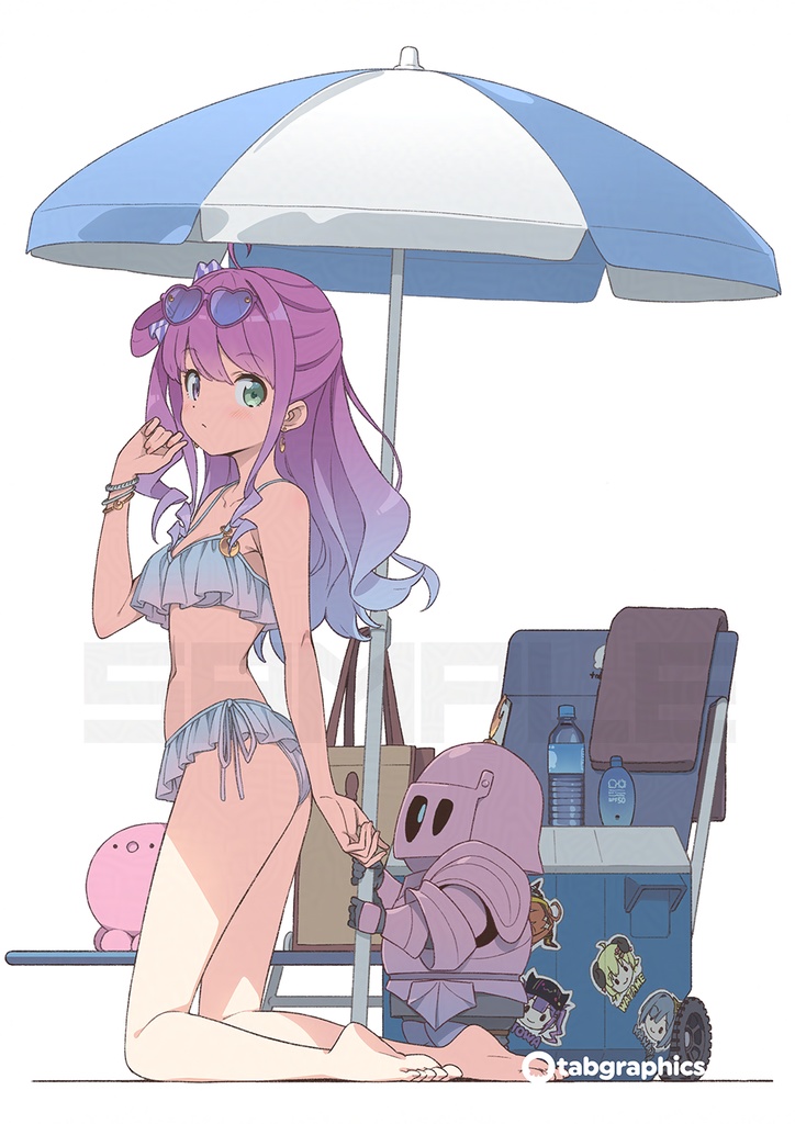 【同人グッズ】C104 ホロライブ　姫森ルーナ　二層アクリルスタンド