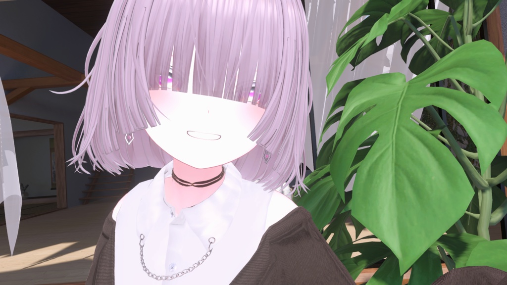 ベルトチョーカー【VRChat想定・3Dアクセサリ】