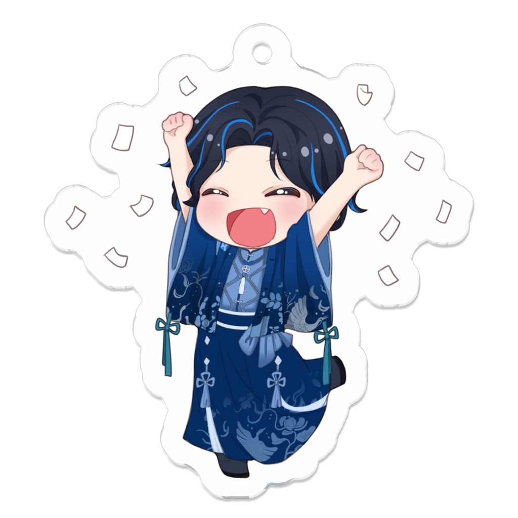 アクリルキーホルダー 50x50mm