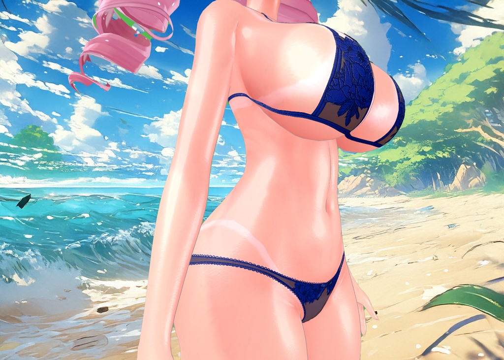 Milltina Tan Line Body Texture w/Face Tan Mask!/Milltina タンライン ボディテクスチャ（フェイスタンマスク付き！(Miltina, Miltyna)