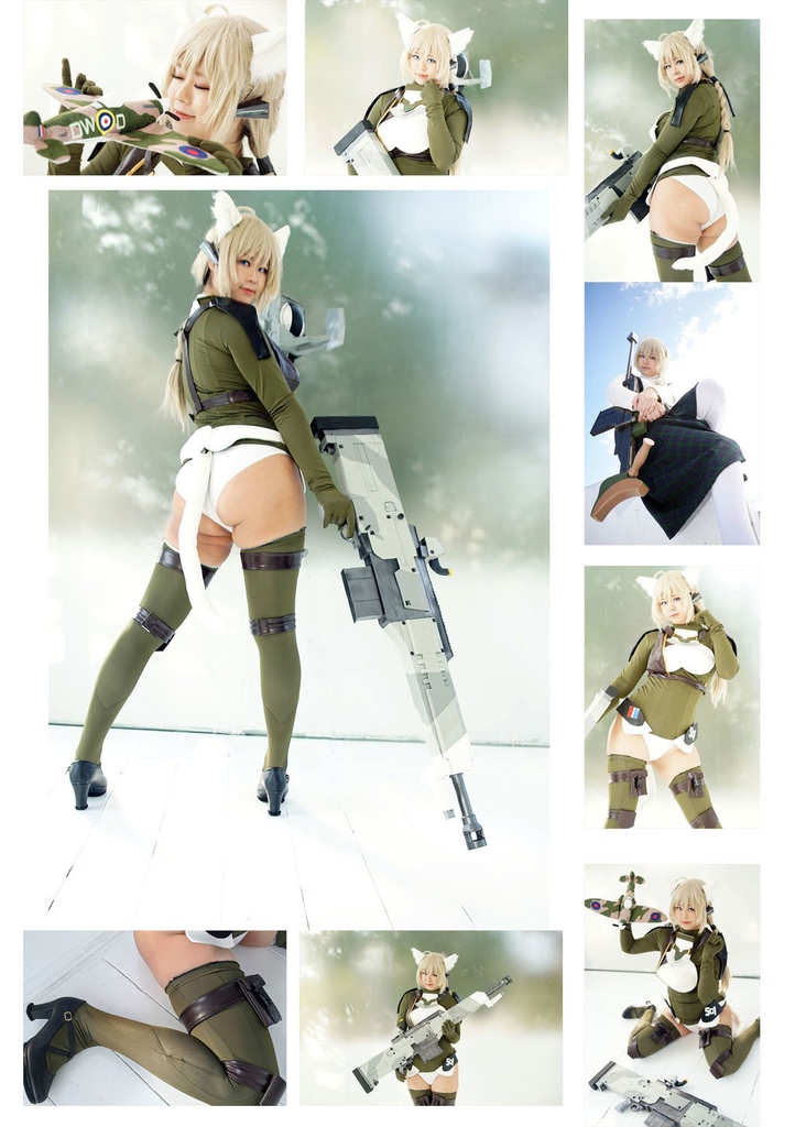 リネット・ビショップ(アリスギアアイギスコラボ)CD-ROM写真集「AEGIS」