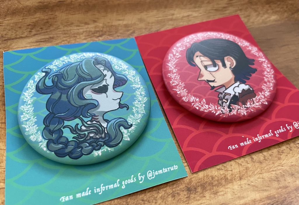 【缶バッジ】グレイス&ホセ