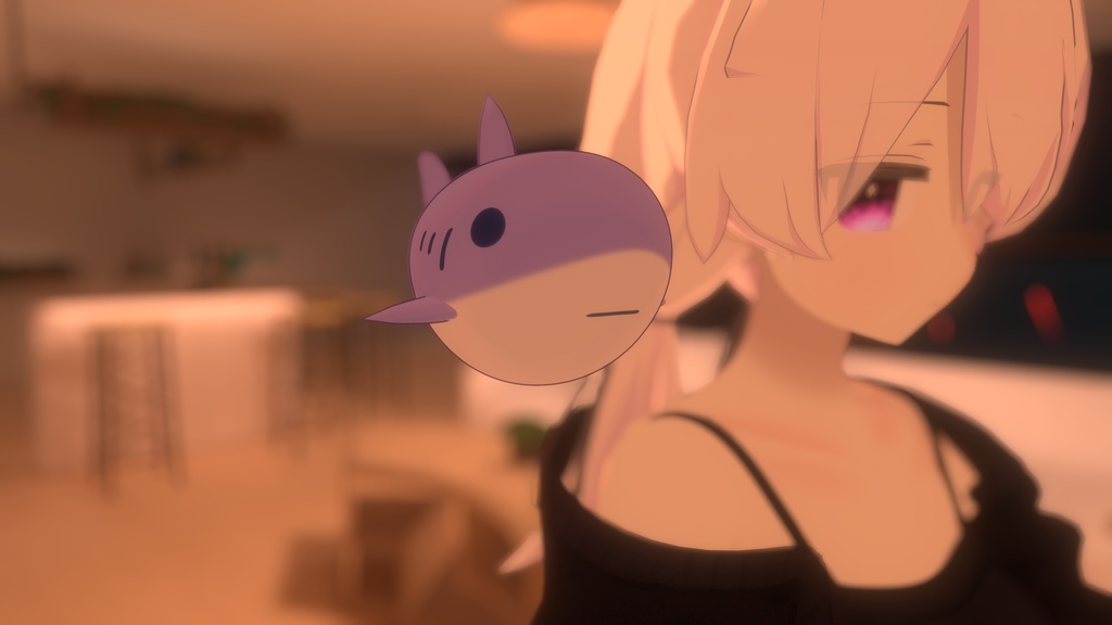 【MA設定済み】さめさん。【浮遊ペット!】