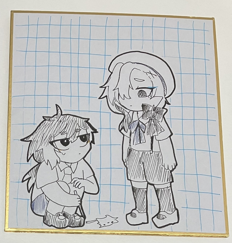 ミニ色紙