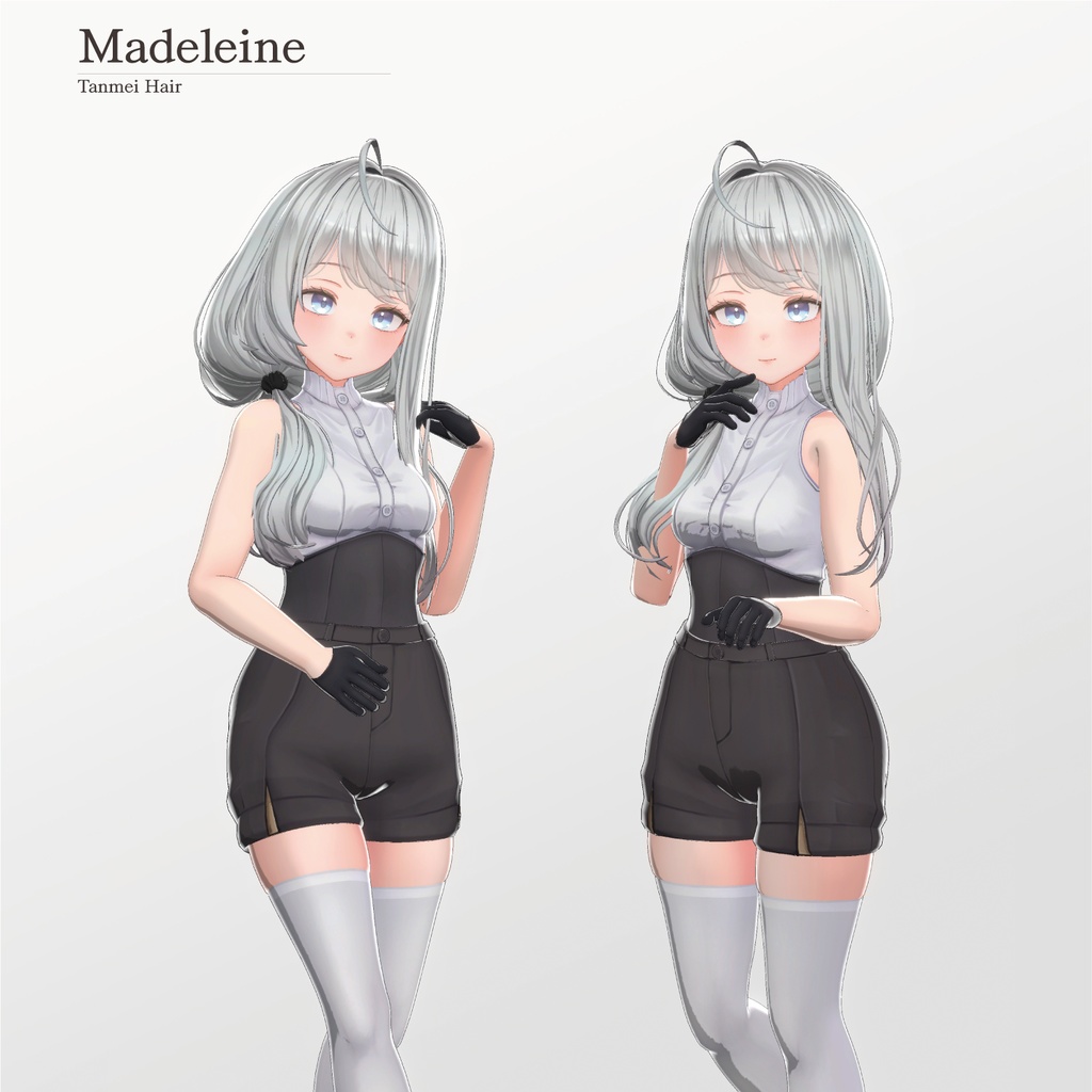 【21人】【VRC Hair】 『短命』 Tanmei