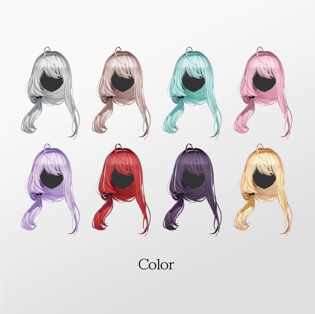 【50% SALE】【16人】【VRC Hair】 『短命』 Tanmei