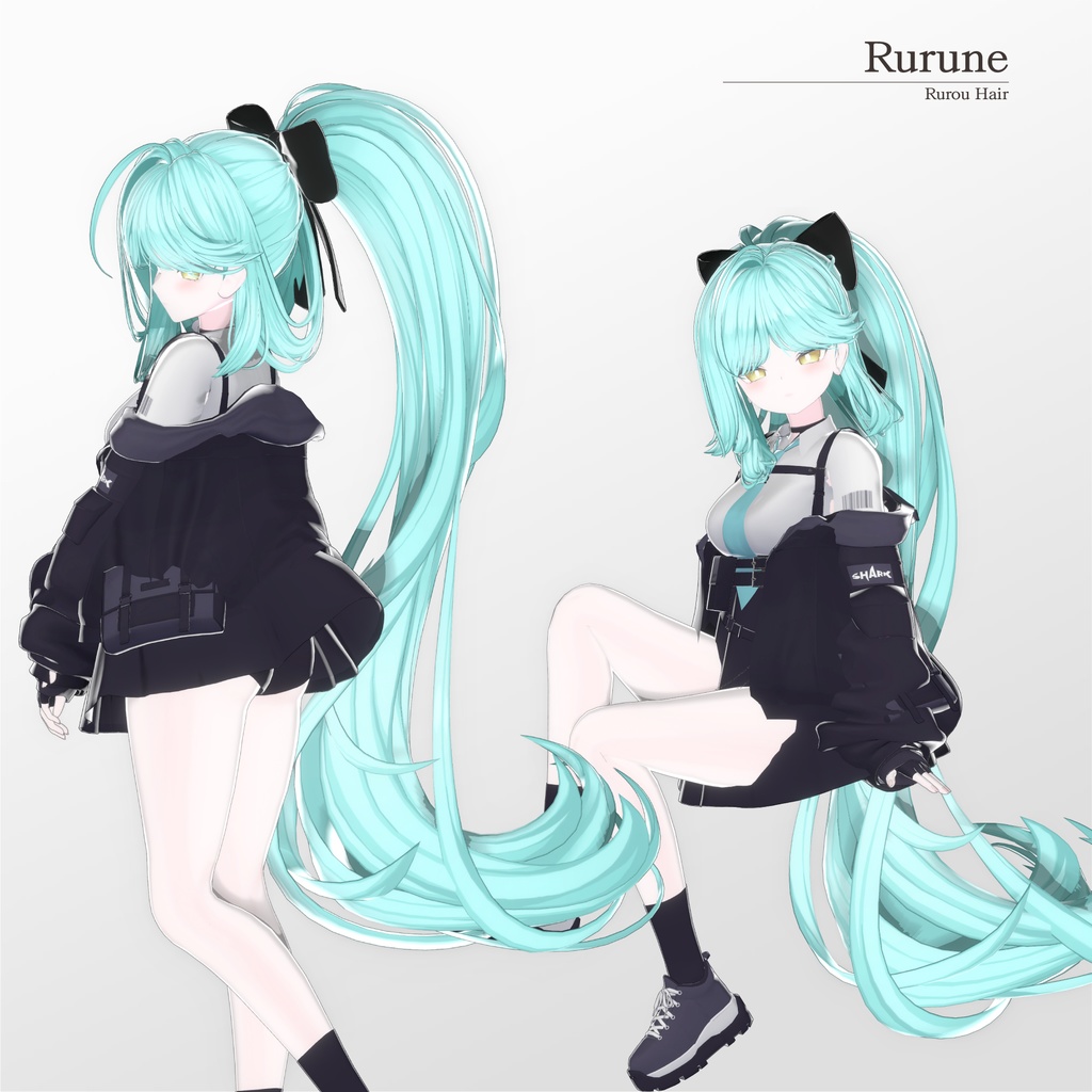 【50% SALE】【20人】【VRC Hair】『流浪』Rurou