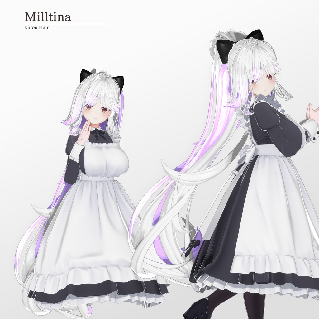 【50% SALE】【20人】【VRC Hair】『流浪』Rurou