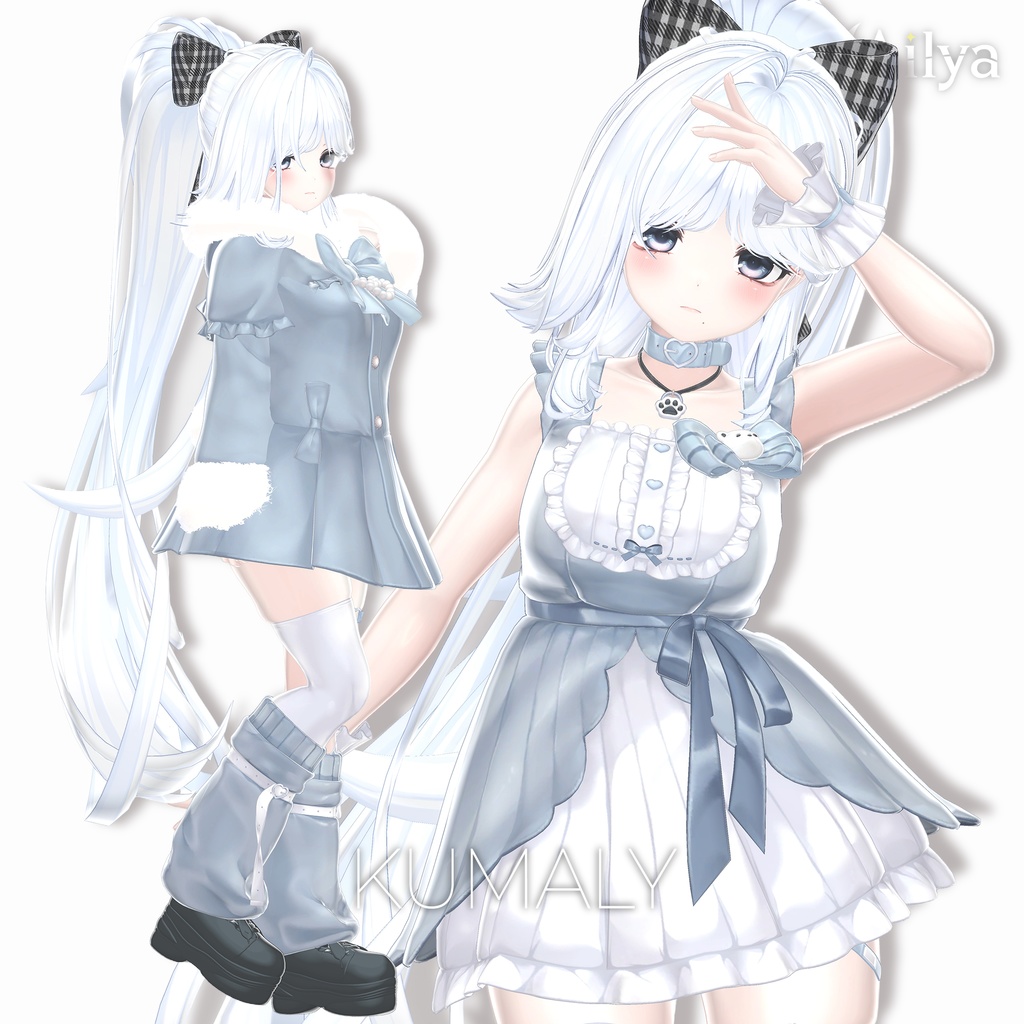 【22人】【VRC Hair】『流浪』Rurou