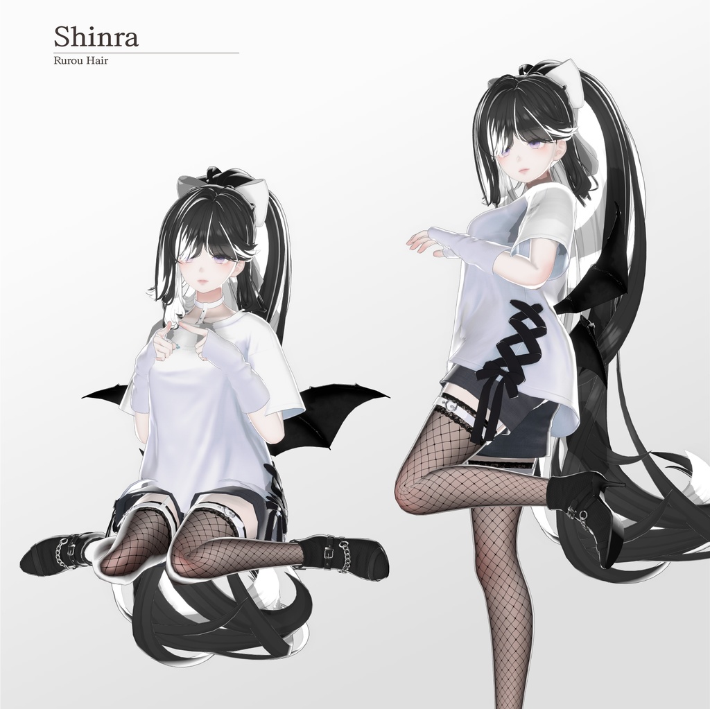 【50% SALE】【20人】【VRC Hair】『流浪』Rurou