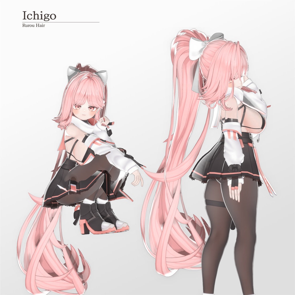 【50% SALE】【20人】【VRC Hair】『流浪』Rurou