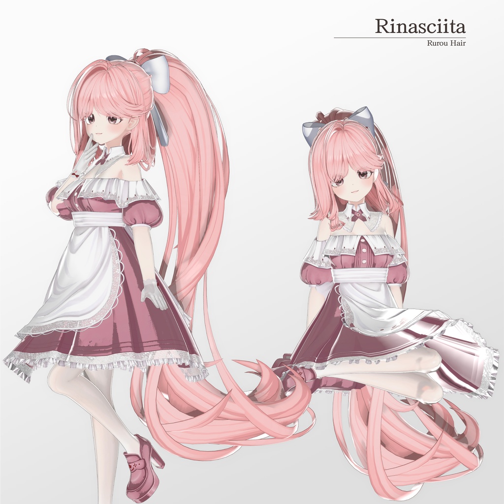 【50% SALE】【20人】【VRC Hair】『流浪』Rurou