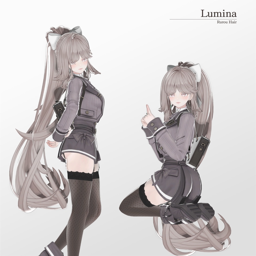 【50% SALE】【20人】【VRC Hair】『流浪』Rurou