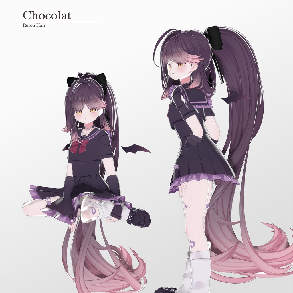 【50% SALE】【20人】【VRC Hair】『流浪』Rurou