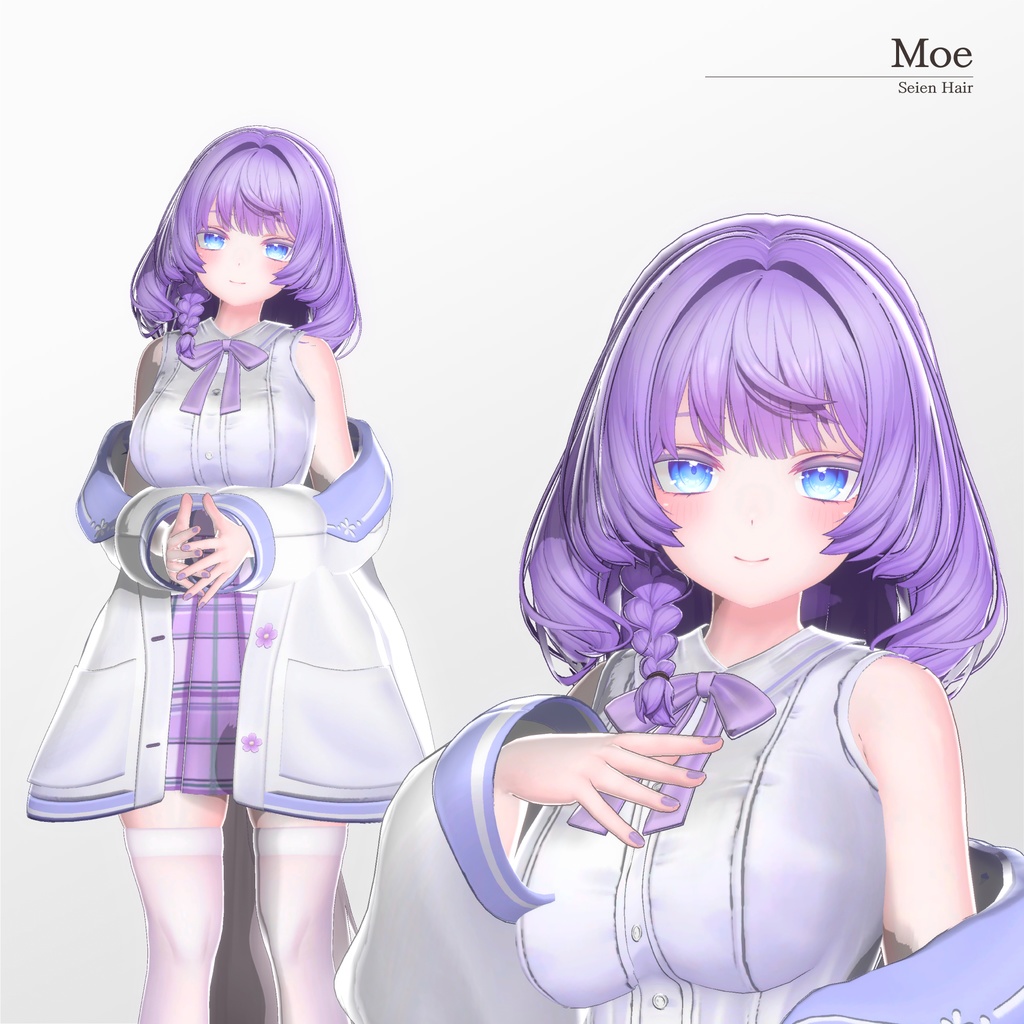 【50% SALE】【20人】【VRC Hair】『清艶』Seien