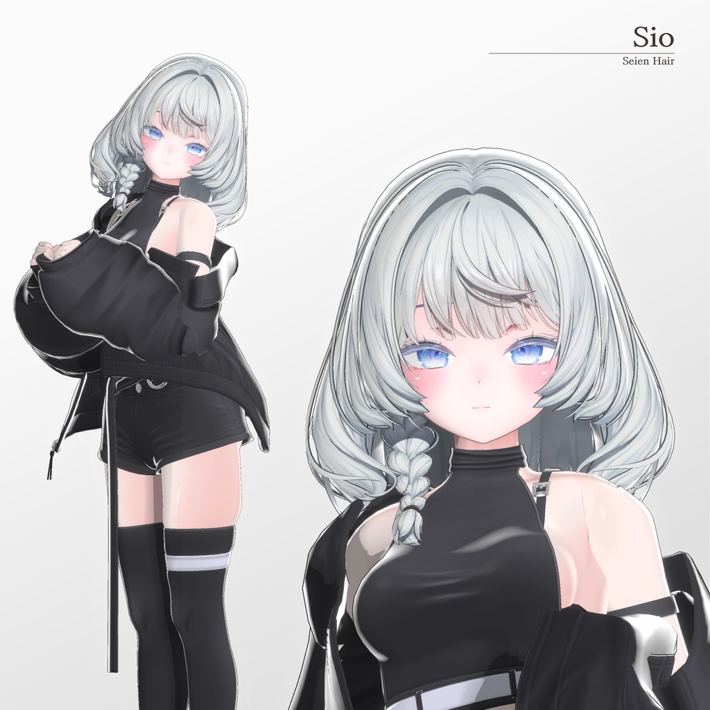 【50% SALE】【20人】【VRC Hair】『清艶』Seien