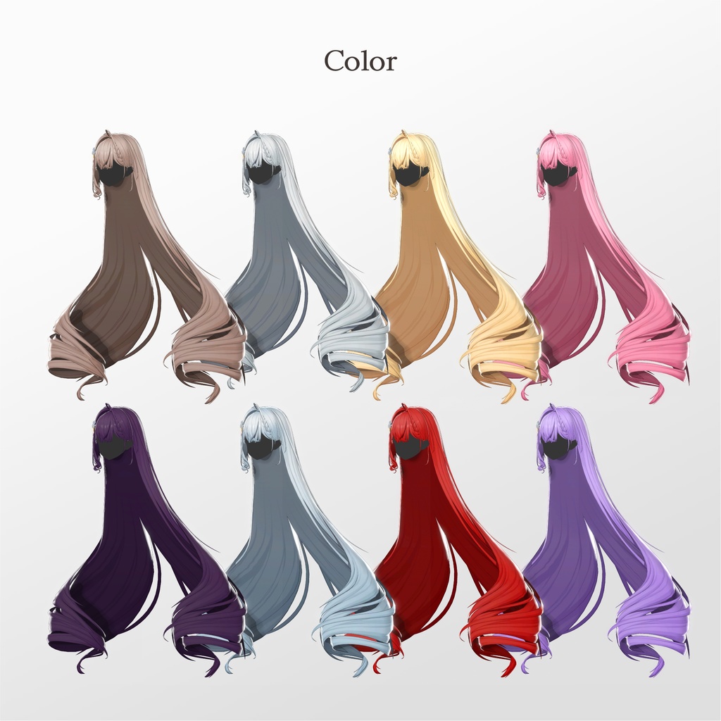 【Sale中】【17人】【VRC Hair】『香り』 Kaori