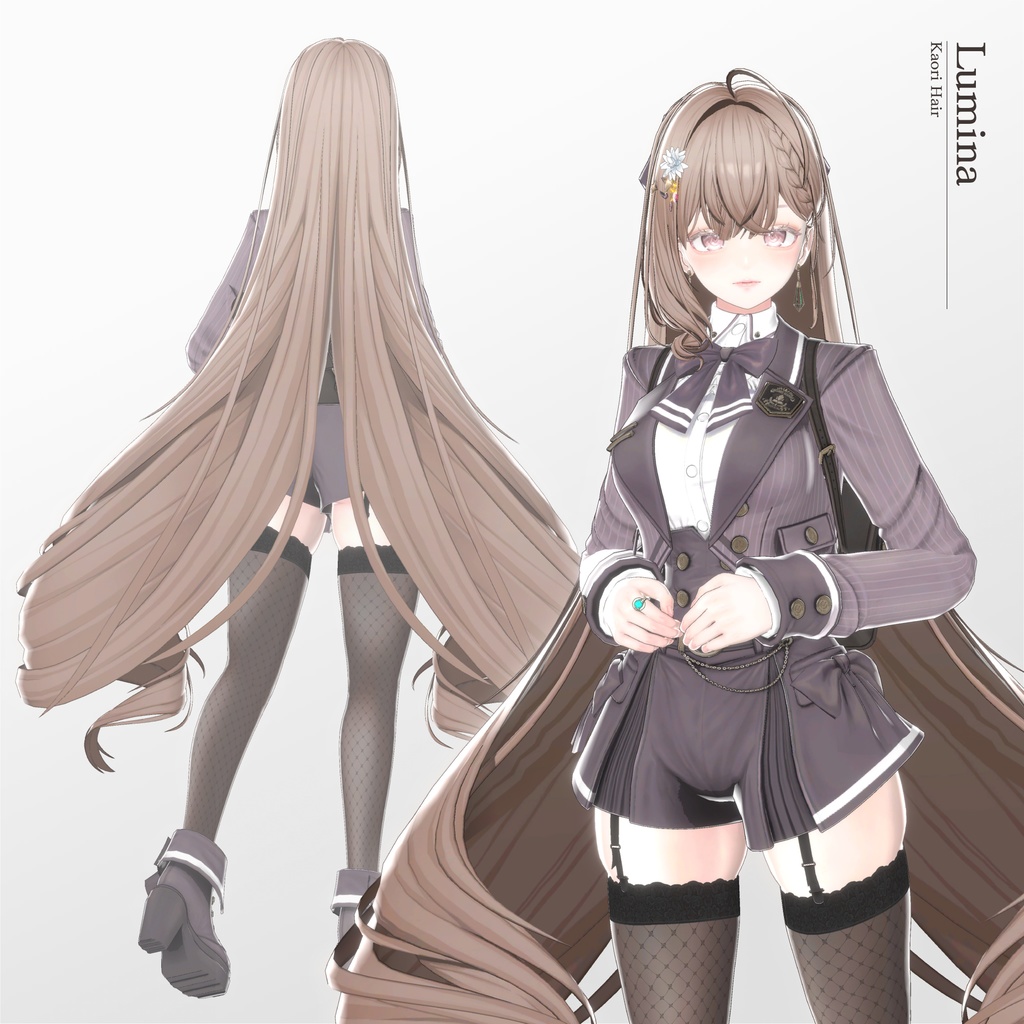 【Sale中】【17人】【VRC Hair】『香り』 Kaori