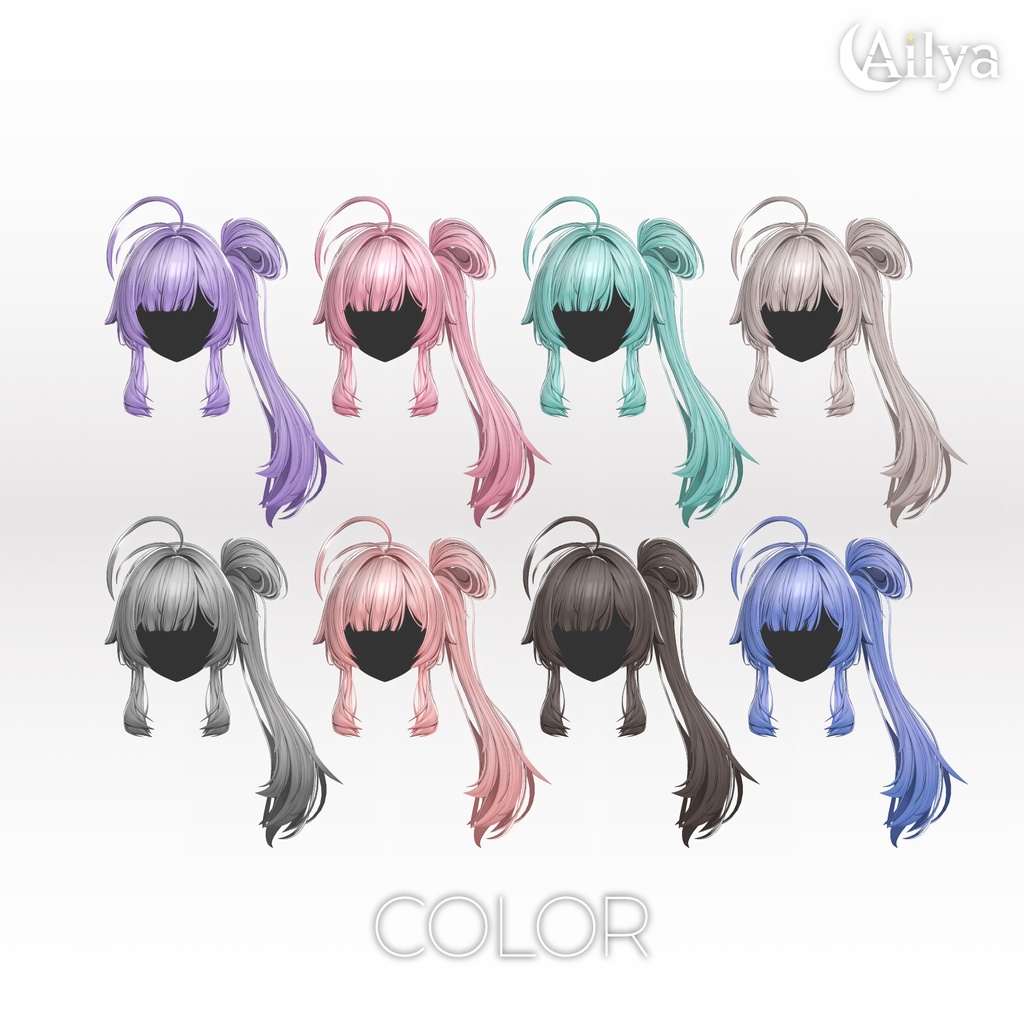 【20%セール】【18人】【VRC Hair】『明朗』Meirou