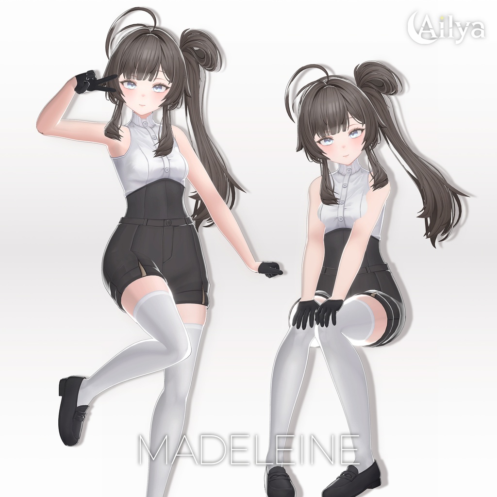 【20%セール】【18人】【VRC Hair】『明朗』Meirou
