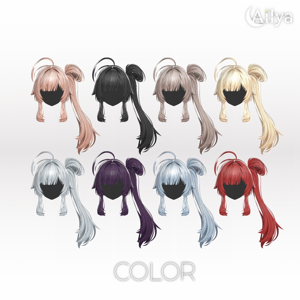 【20%セール】【18人】【VRC Hair】『明朗』Meirou