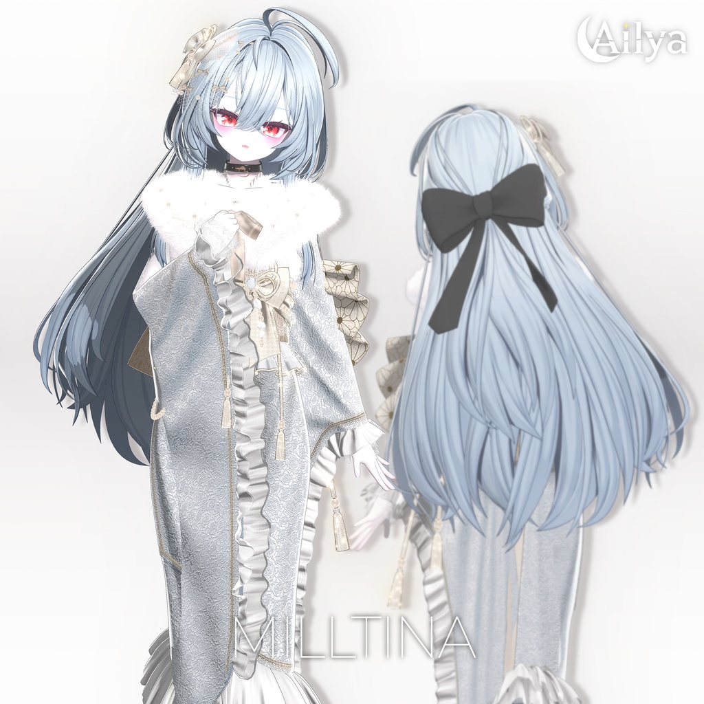 【20%Sale】【19人】【VRC Hair】『淡雪』Awayuki