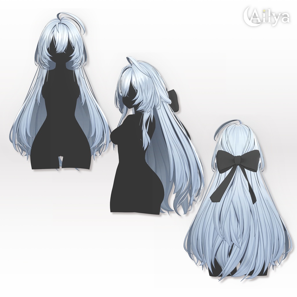 【20%Sale】【19人】【VRC Hair】『淡雪』Awayuki