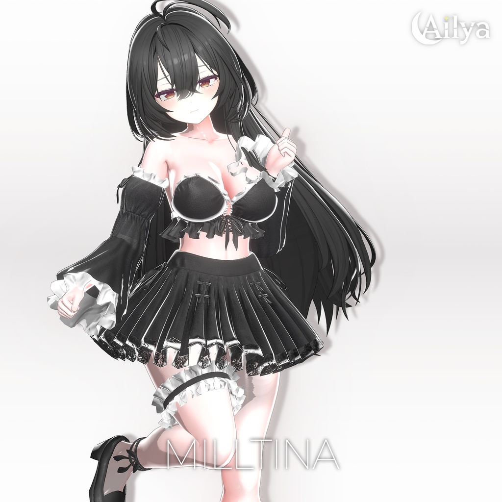 【20%Sale】【19人】【VRC Hair】『淡雪』Awayuki