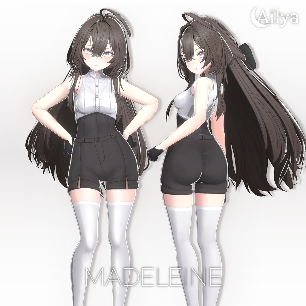 【20%Sale】【19人】【VRC Hair】『淡雪』Awayuki