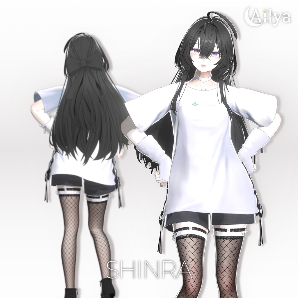 【20%Sale】【19人】【VRC Hair】『淡雪』Awayuki