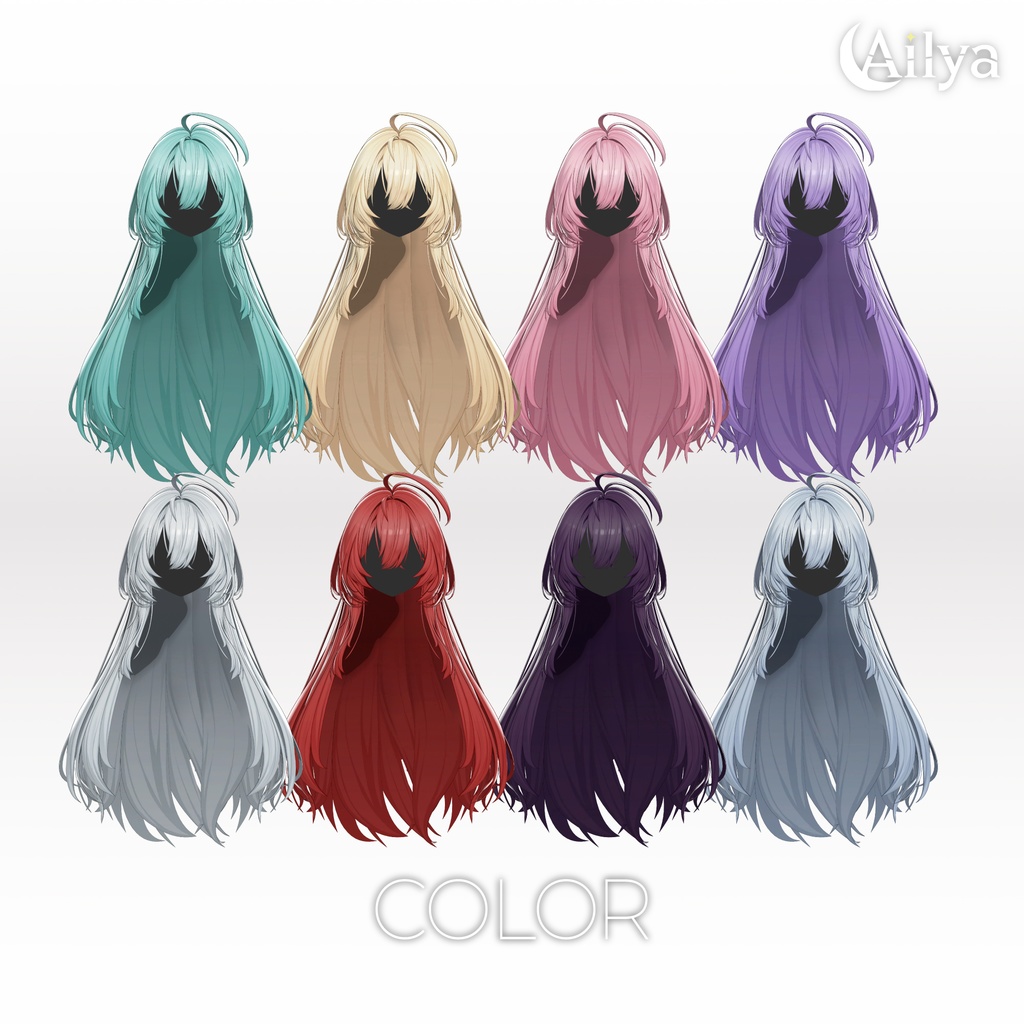 【20%Sale】【19人】【VRC Hair】『淡雪』Awayuki