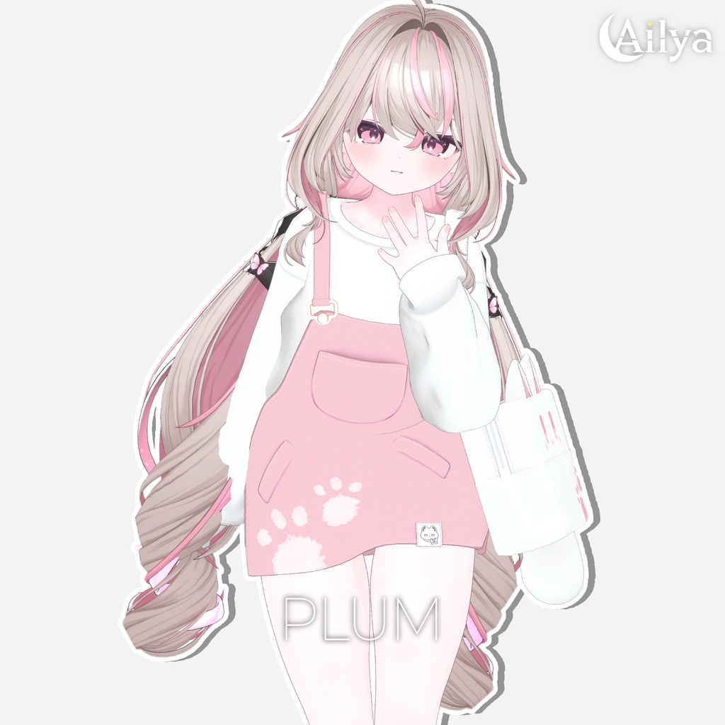 【20%】【17人】【VRC Hair】『薄月』Hakugetsu