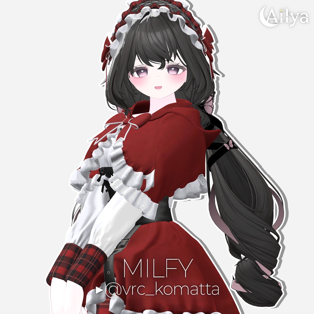 【20%】【17人】【VRC Hair】『薄月』Hakugetsu