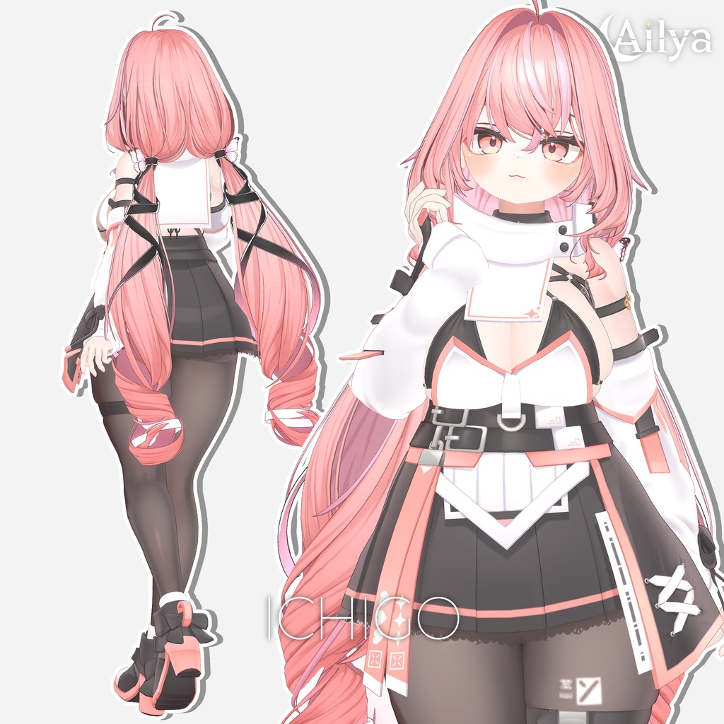 【20%】【17人】【VRC Hair】『薄月』Hakugetsu