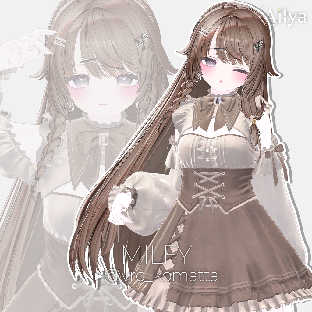 【20%】【16人】【VRC Hair】『柔光』Jukou