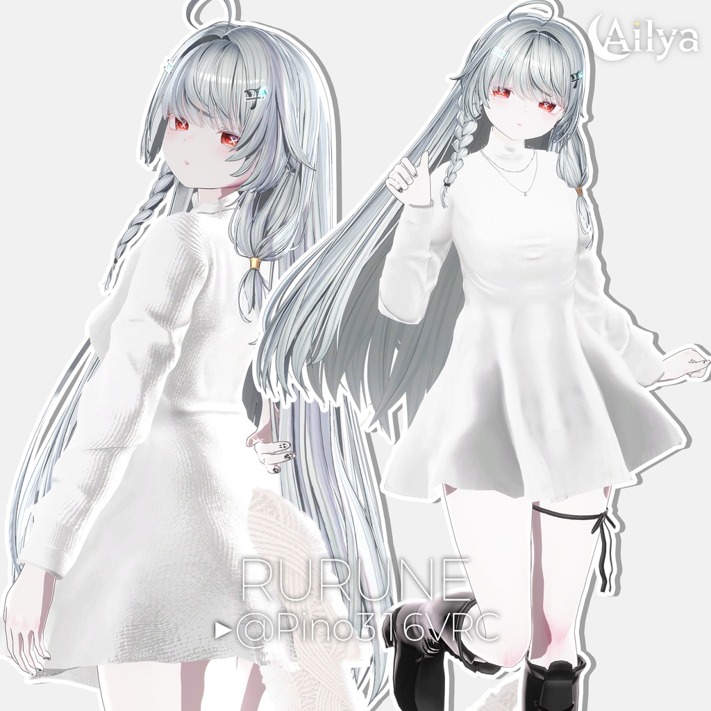 【20%】【16人】【VRC Hair】『柔光』Jukou