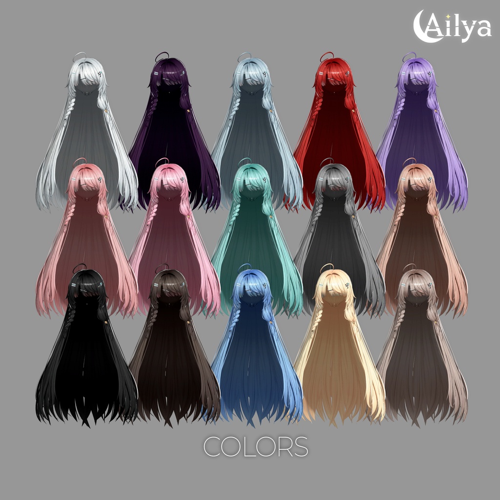 【20%】【16人】【VRC Hair】『柔光』Jukou