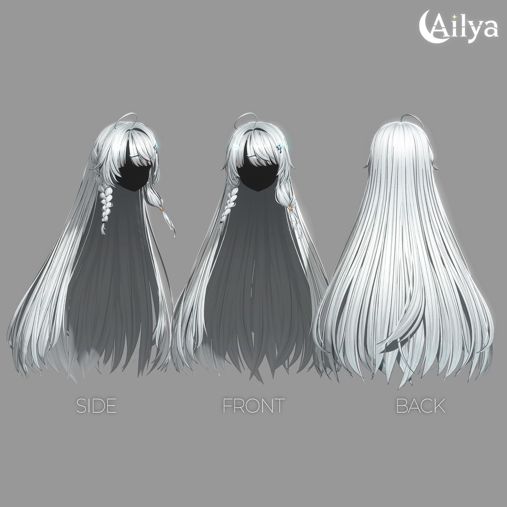 【20%】【16人】【VRC Hair】『柔光』Jukou