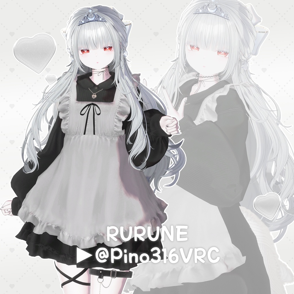 【50%】【18人】【VRC Hair】『結月』Yuzuki