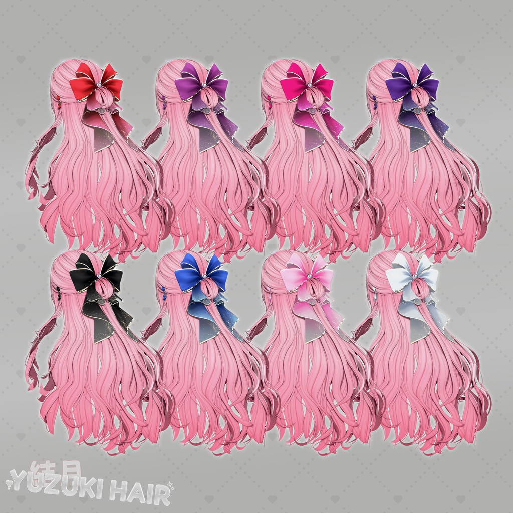 【50%】【18人】【VRC Hair】『結月』Yuzuki