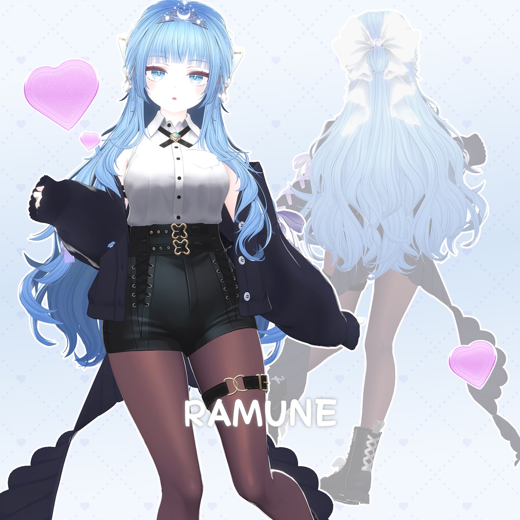 【50%】【18人】【VRC Hair】『結月』Yuzuki