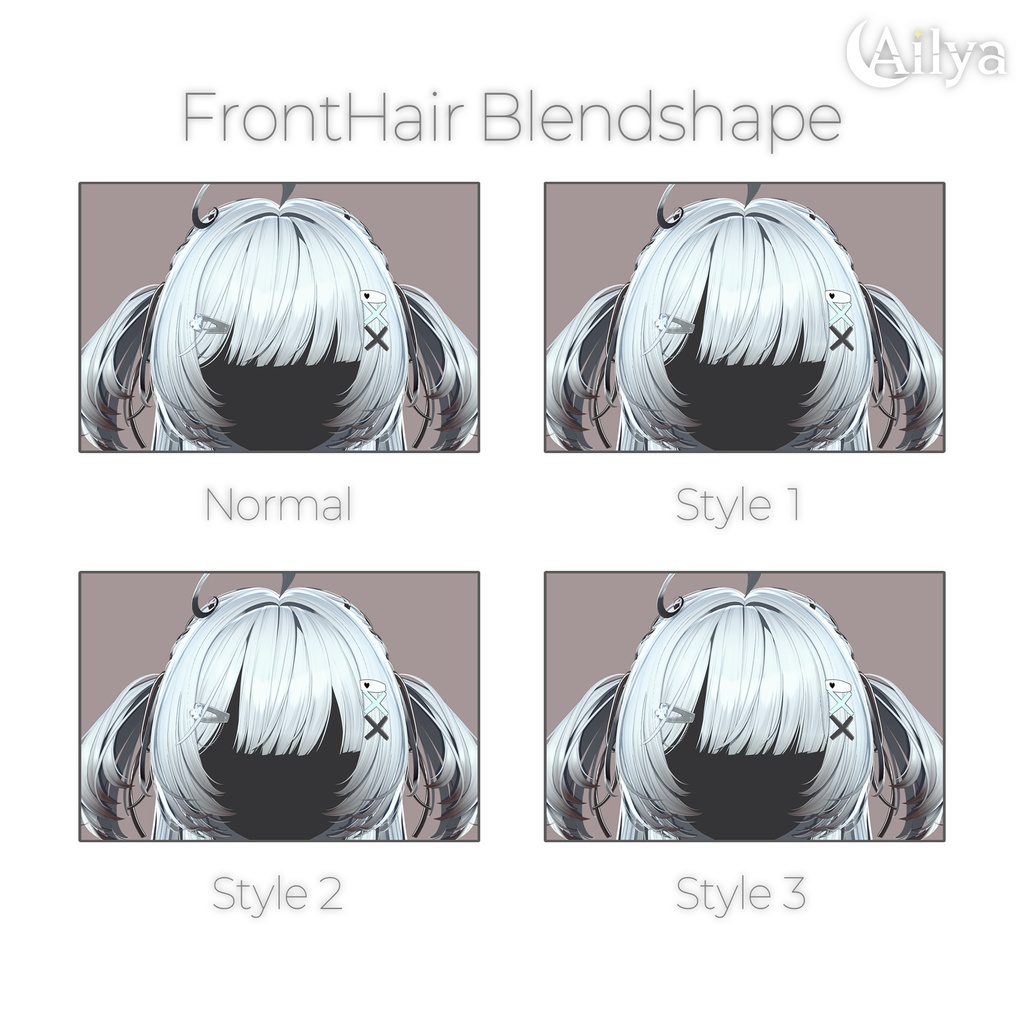 【50%】【17人】【VRC Hair】『流灯』RYUTOU